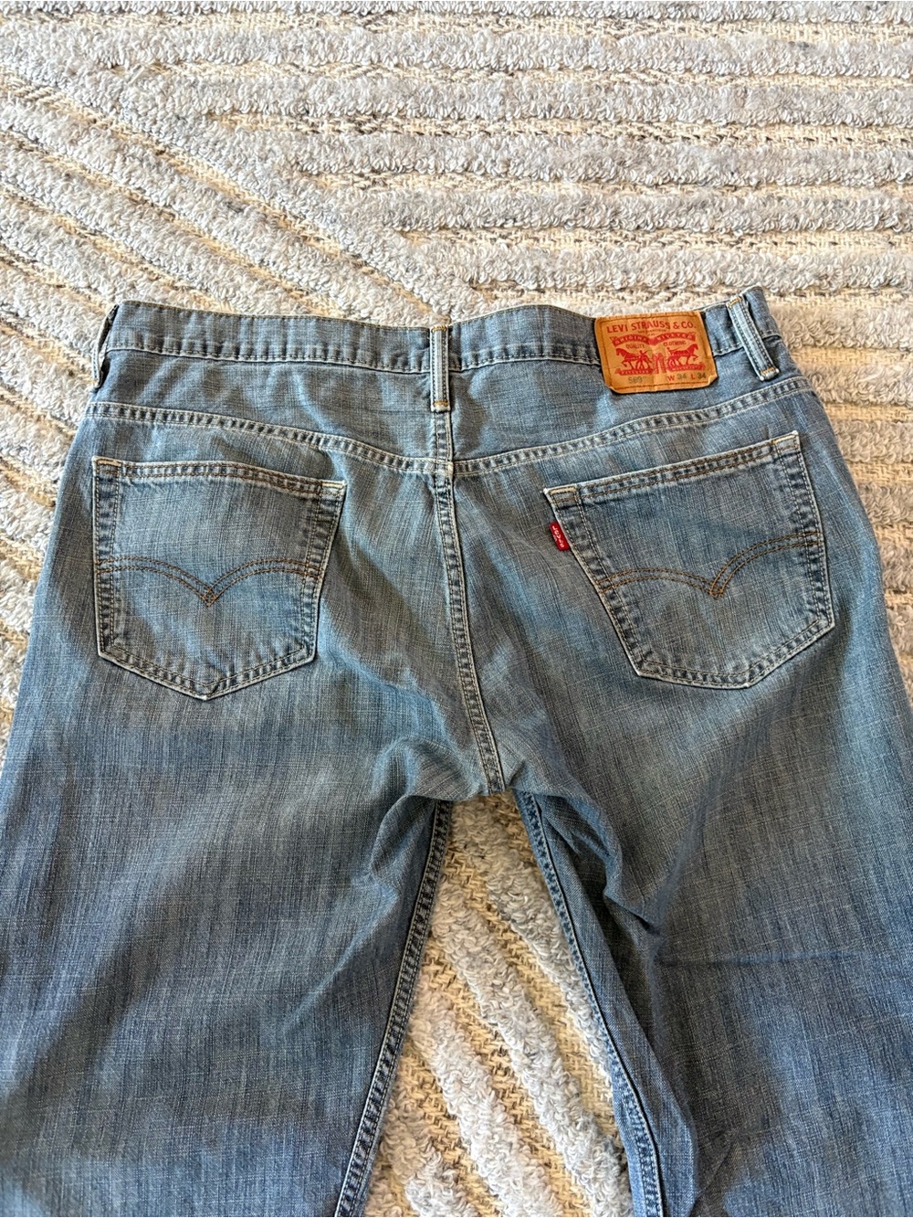 Men’s Levi's Light Blue Denim Jeans 34w/34l